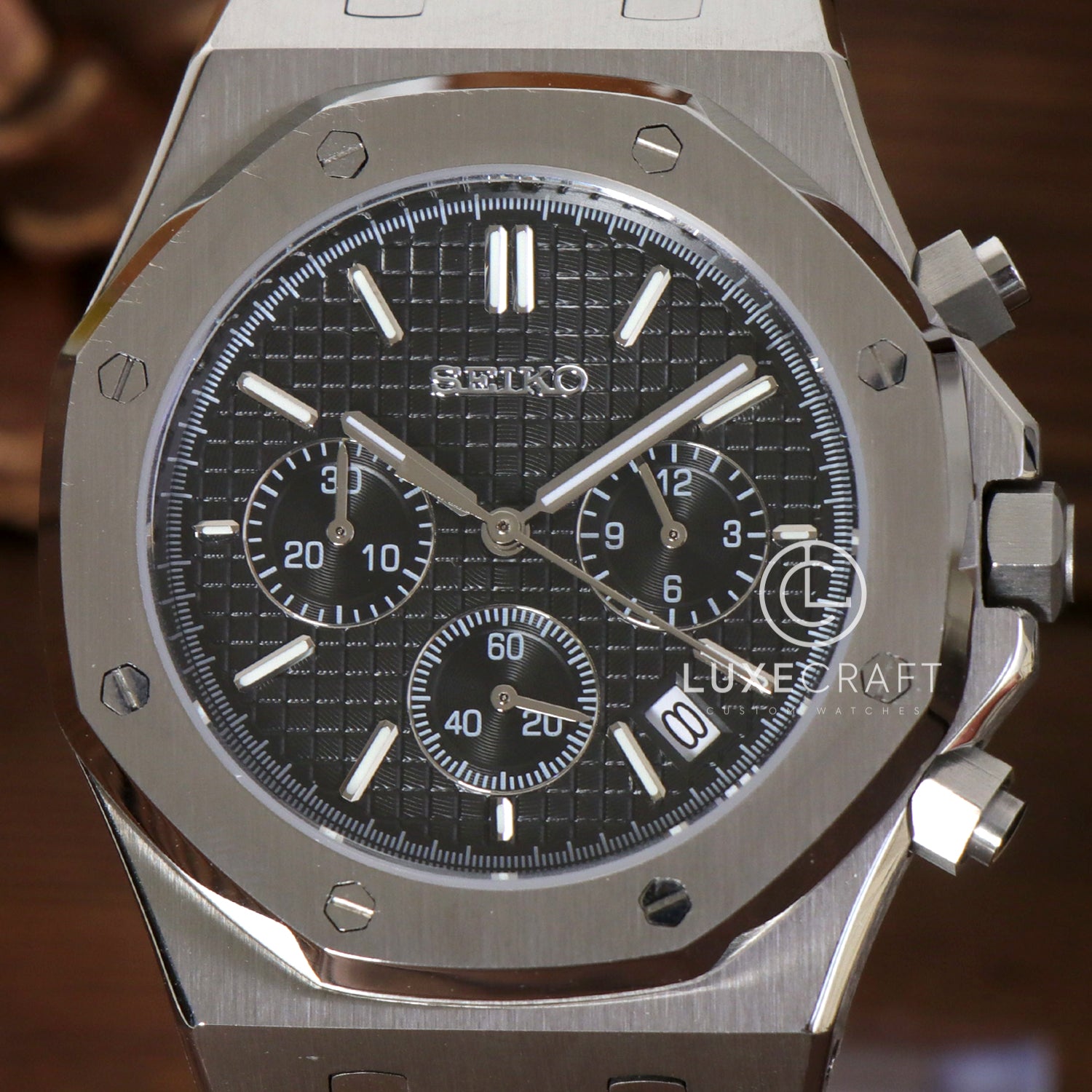 ROYAL SEIKOAK CHRONO BLACK