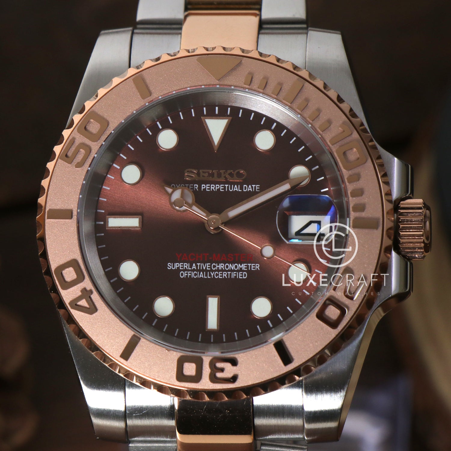 SEIKOMARINE ROSE GOLD
