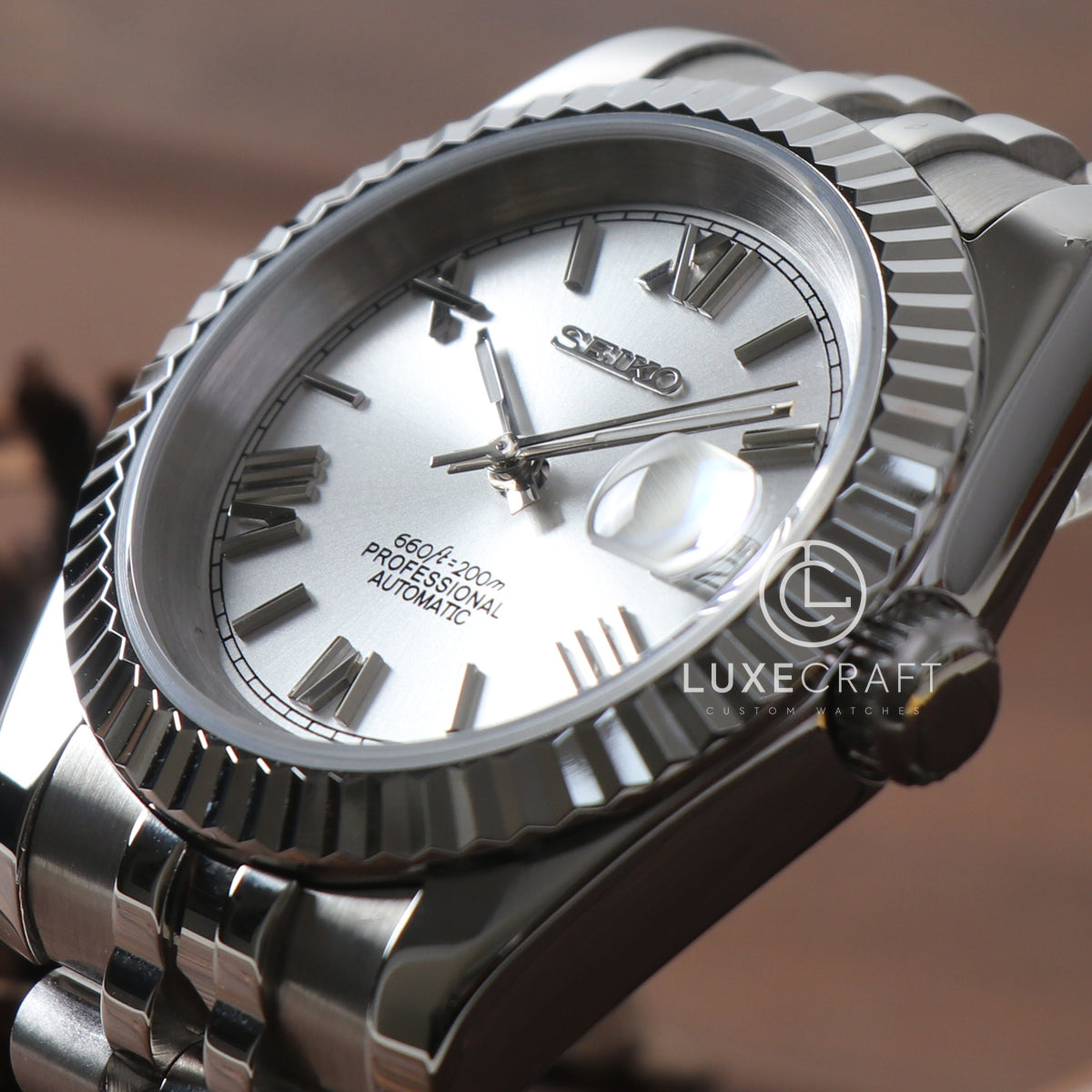 SEIKOJUST ROMAN SILVER