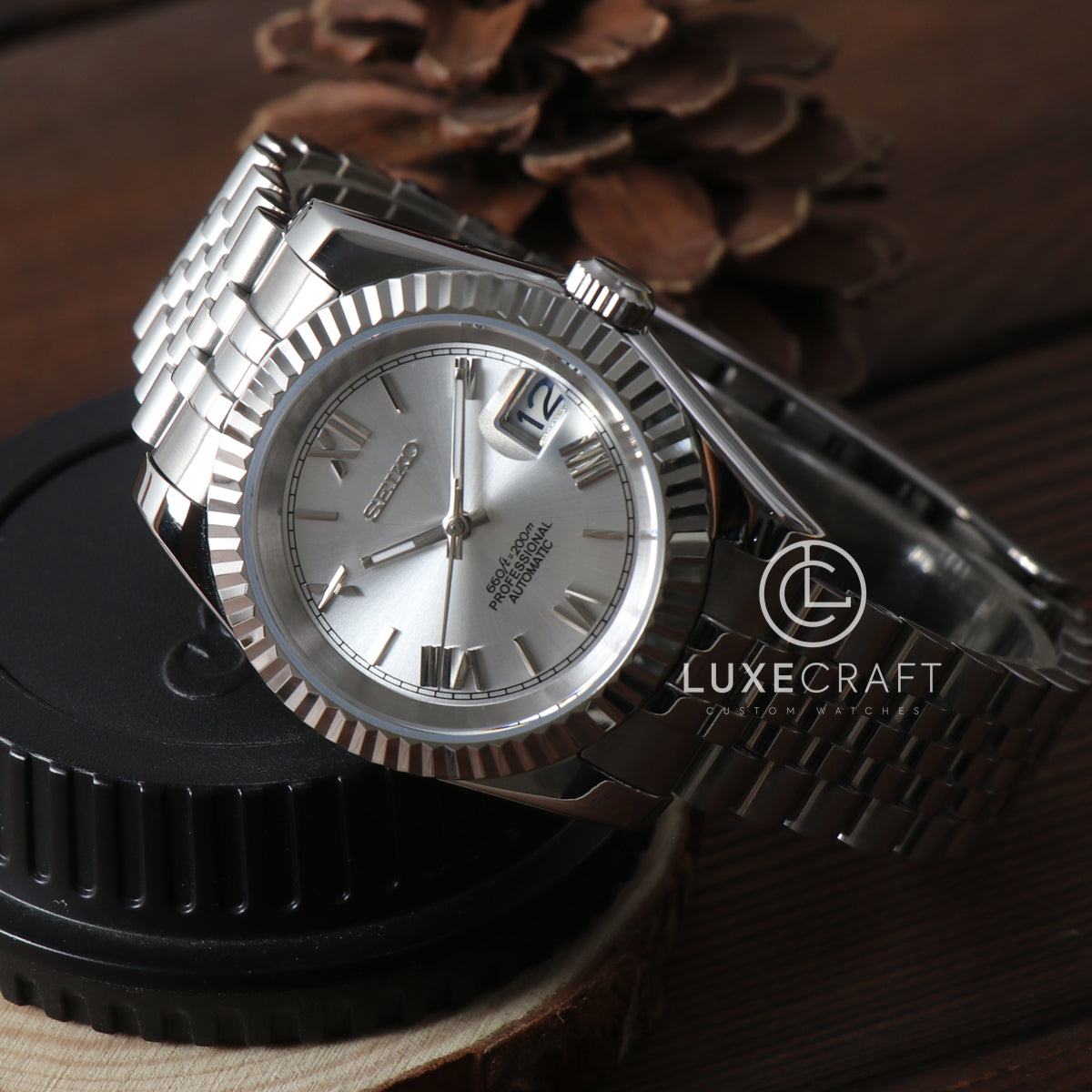 SEIKOJUST ROMAN SILVER