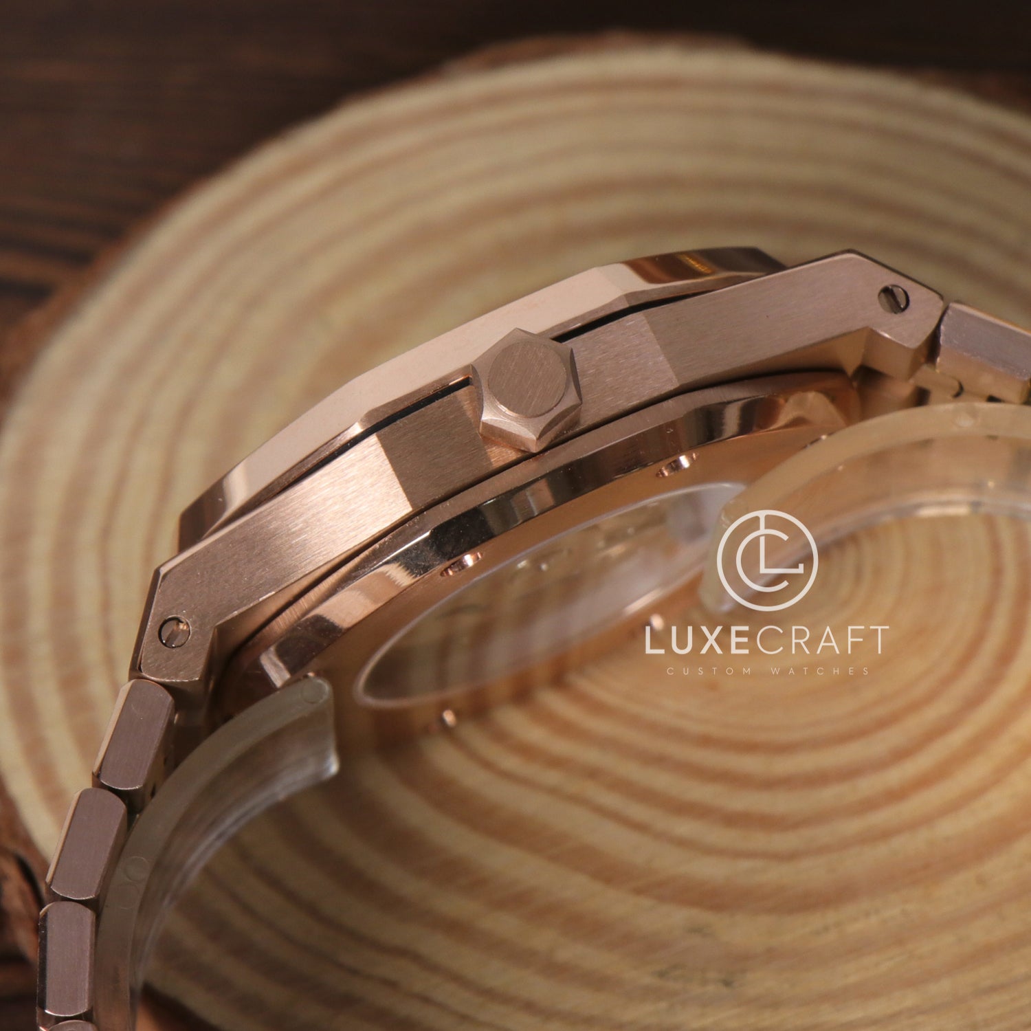 ROYAL SEIKOAK ROSE GOLD WHITE