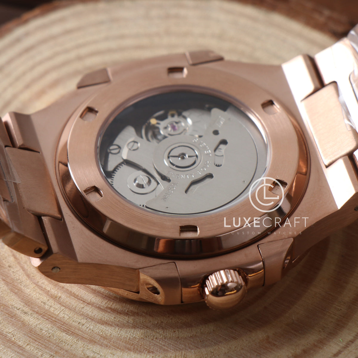 NAUTIKO ROSE GOLD BROWN