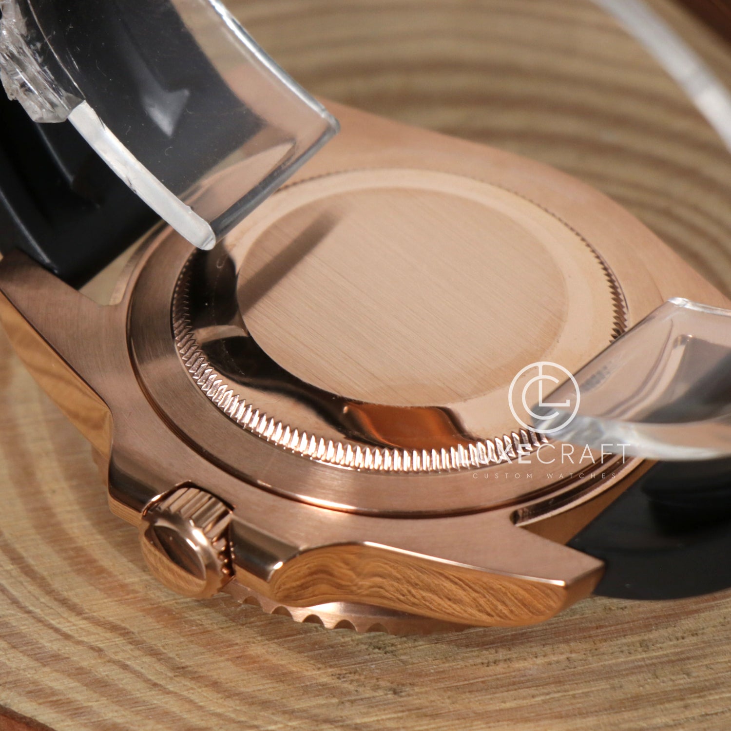 SEIKOMARINE ROSE GOLD - BLACK