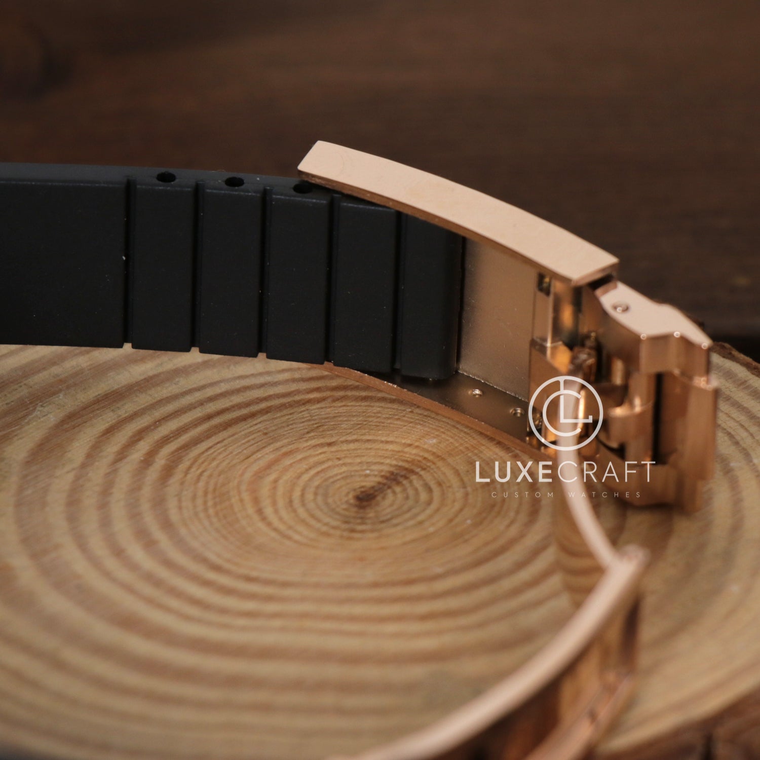 SEIKOMARINE ROSE GOLD - BLACK