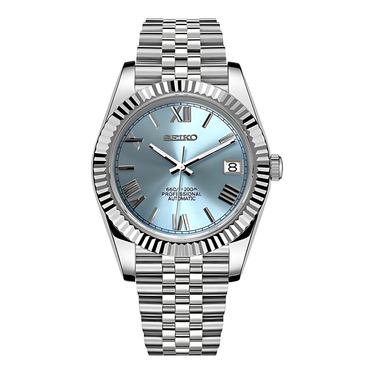 SEIKOJUST ICE BLUE ROMAN