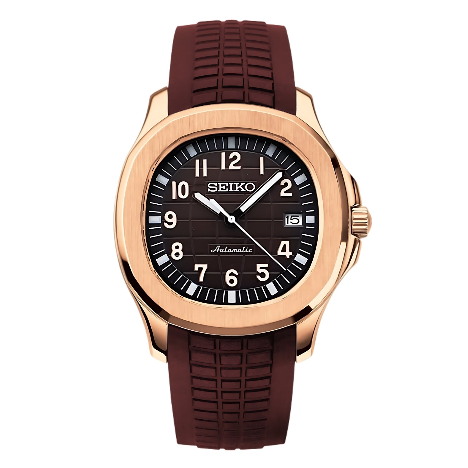 SEIKONAUT BROWN (ROSE GOLD)