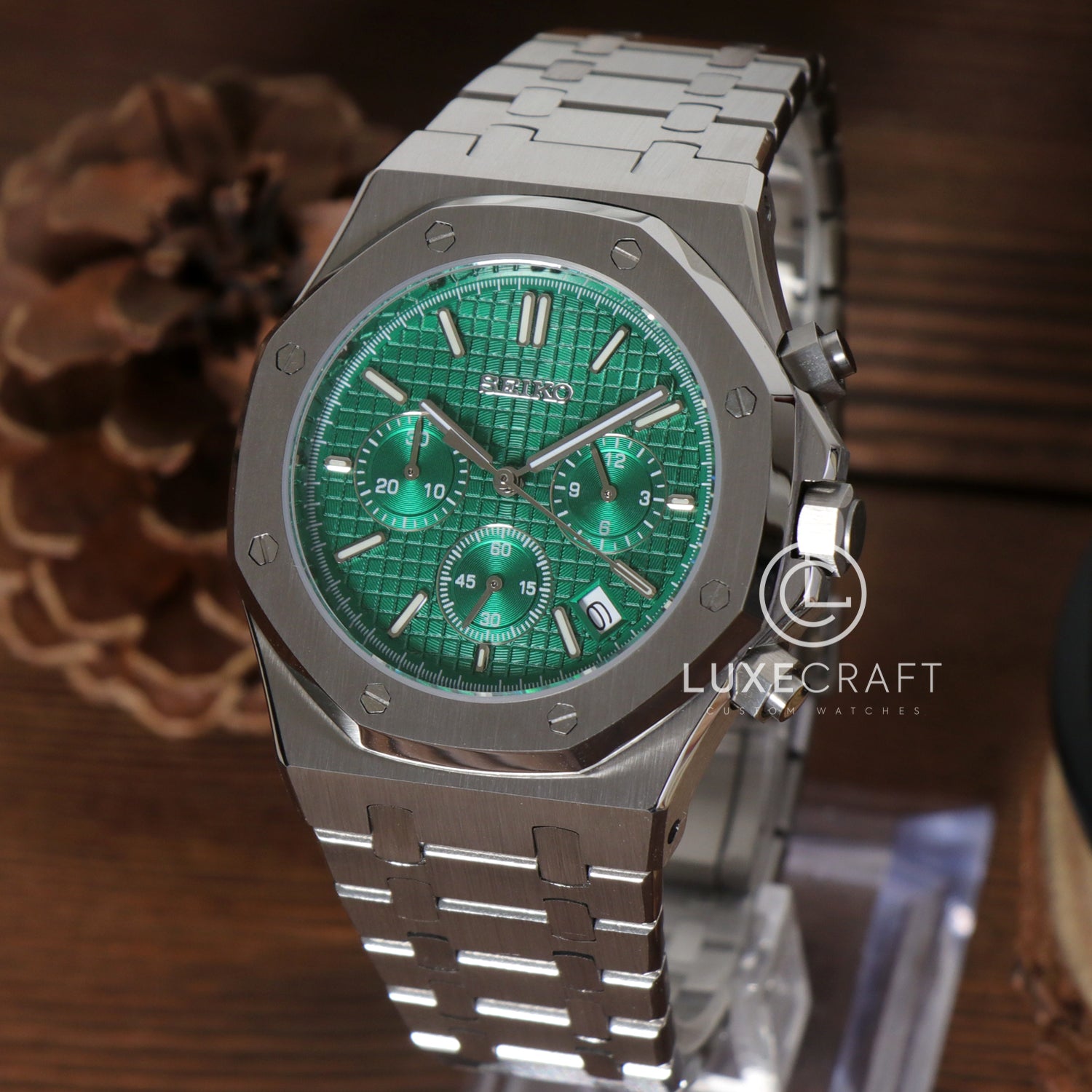 ROYAL SEIKOAK CHRONO GREEN