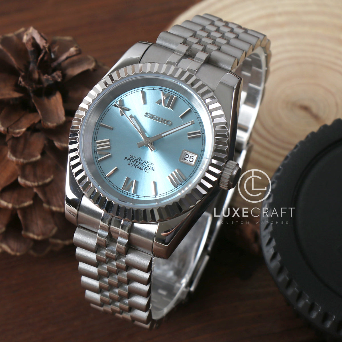 SEIKOJUST ICE BLUE ROMAN