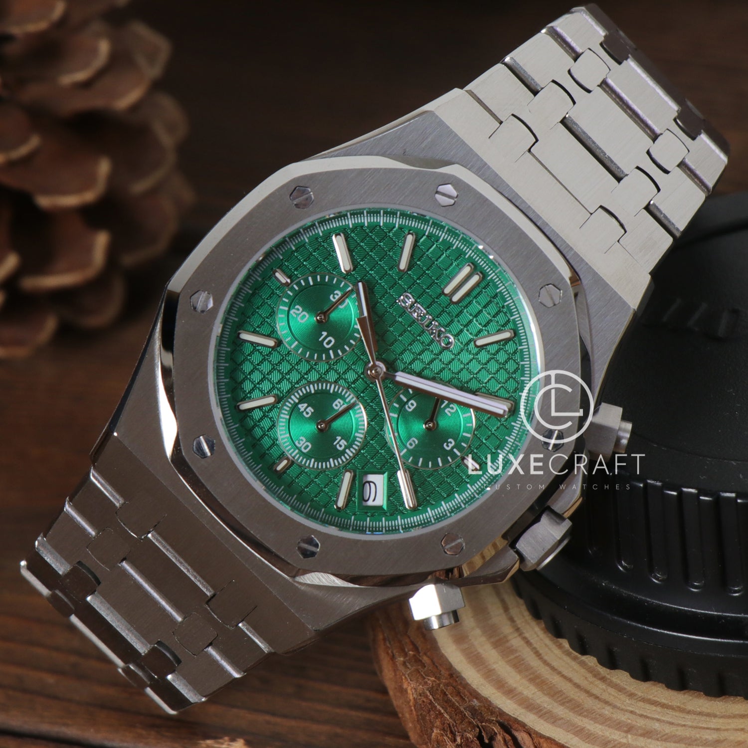 ROYAL SEIKOAK CHRONO GREEN