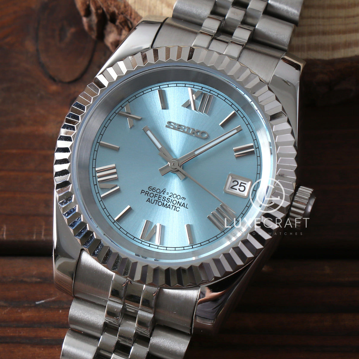 SEIKOJUST ICE BLUE ROMAN