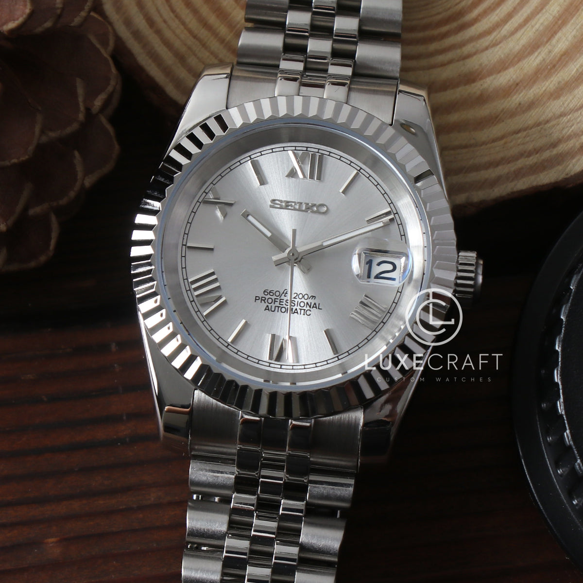 SEIKOJUST ROMAN SILVER