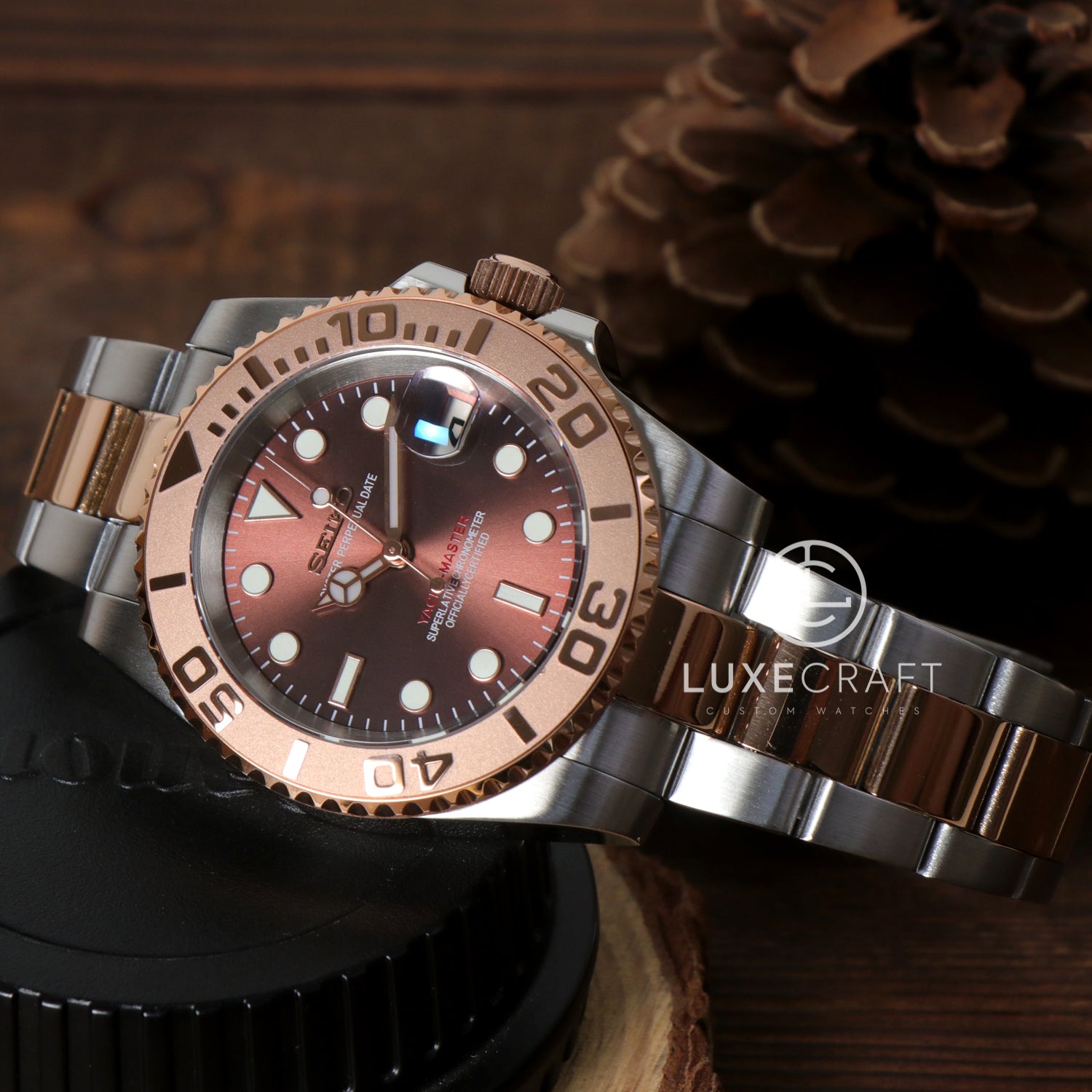 SEIKOMARINE ROSE GOLD