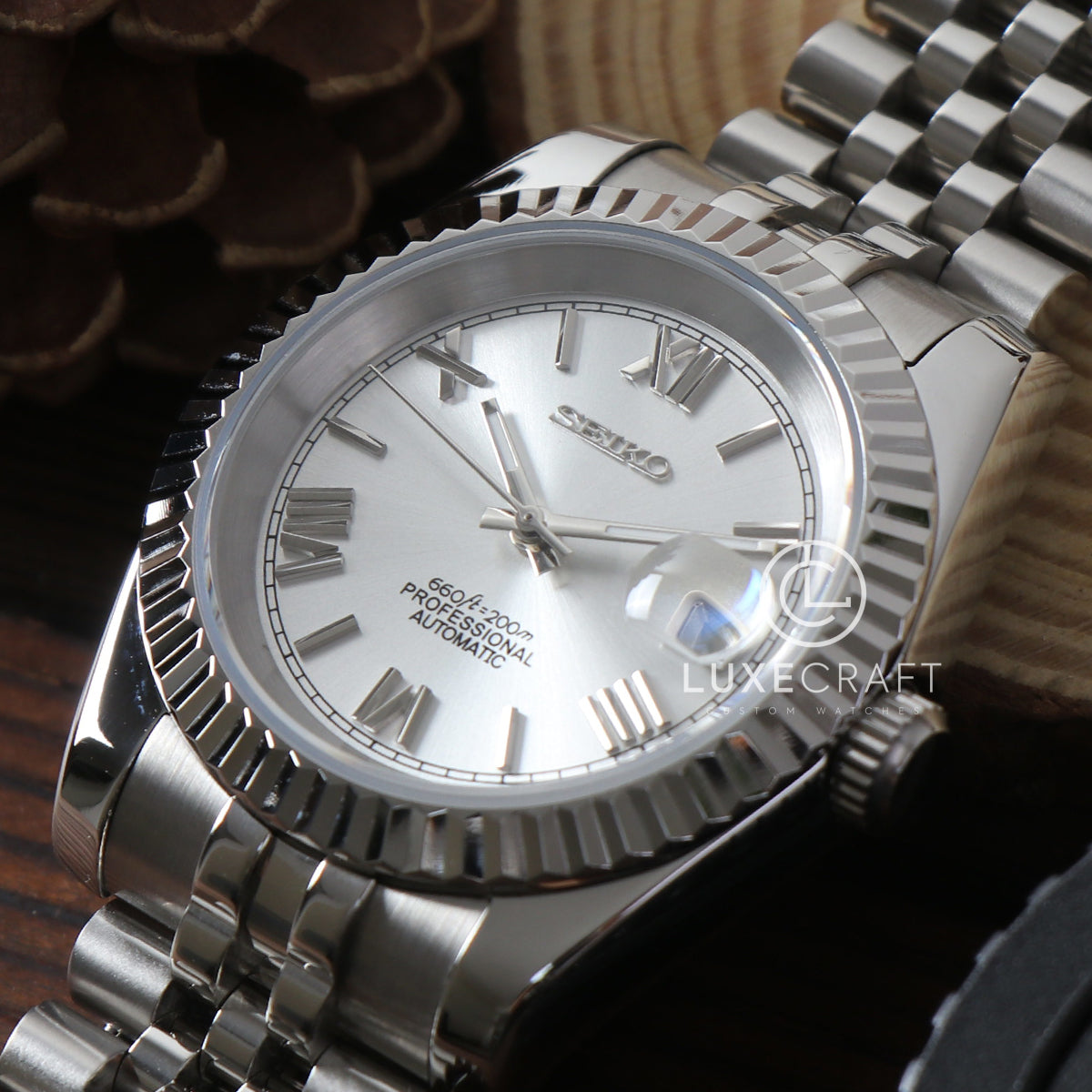 SEIKOJUST ROMAN SILVER