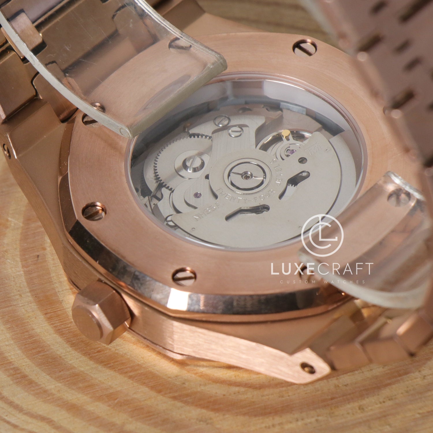 ROYAL SEIKOAK ROSE GOLD WHITE