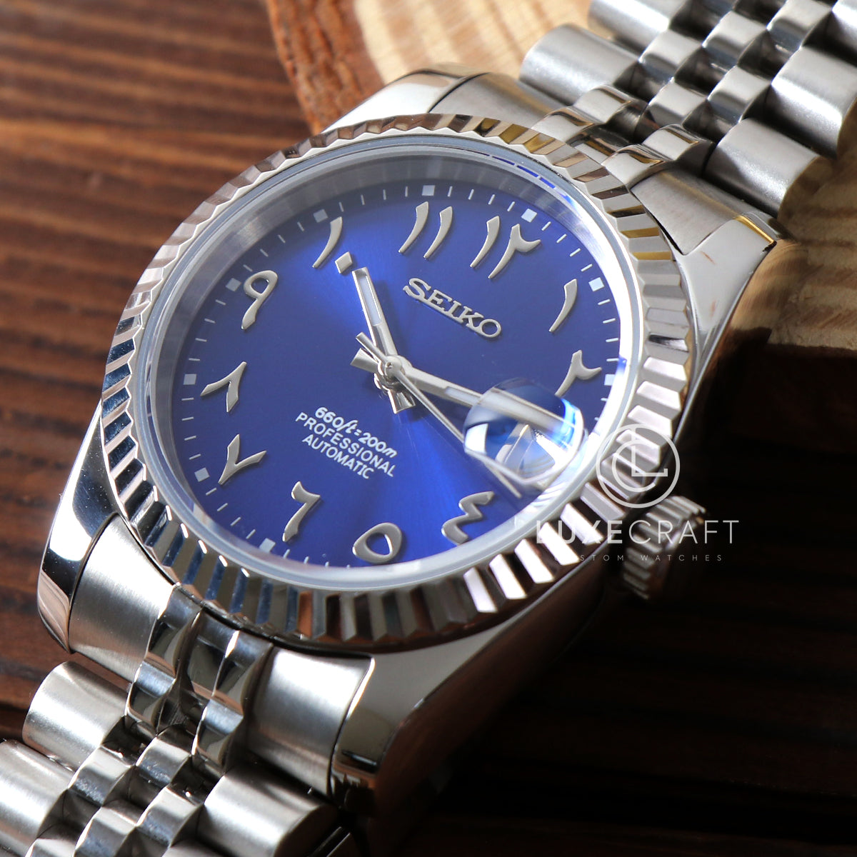 SEIKOJUST ROYAL BLUE ARABIC