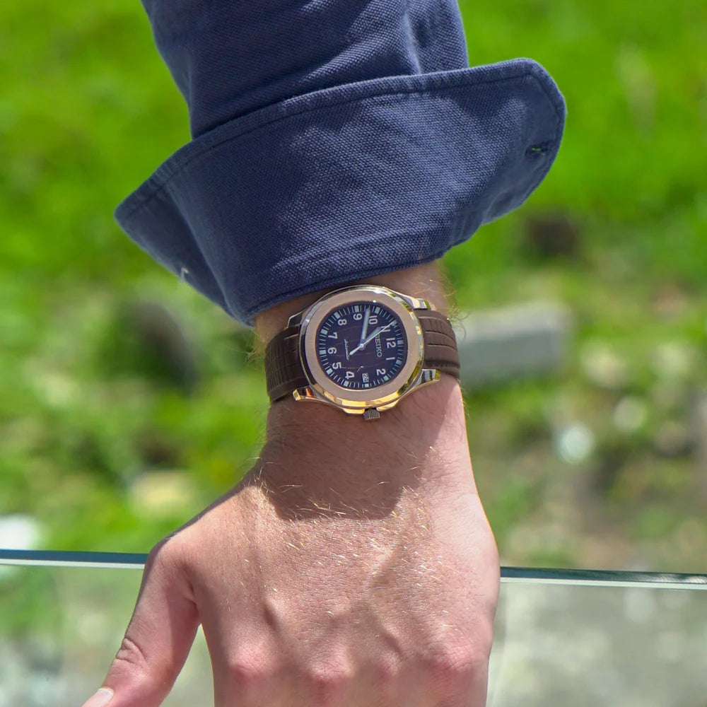 SEIKONAUT BROWN (ROSE GOLD)